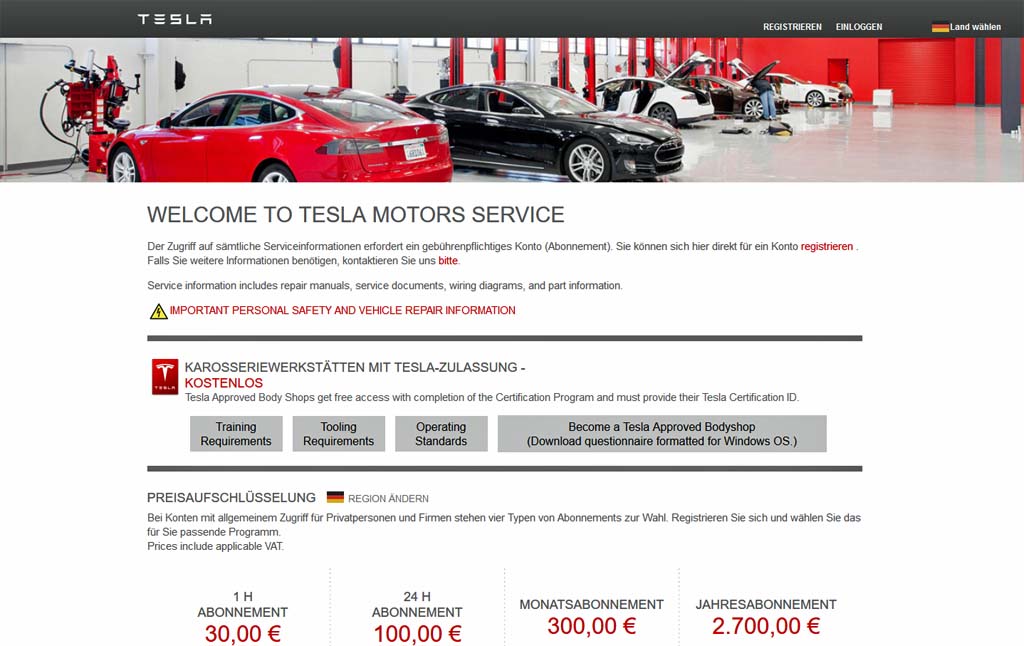 Tesla stand im Regen und ging kaputt – Paar soll 20.000 Euro